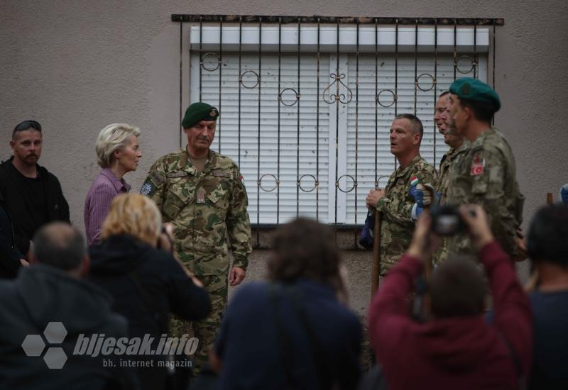 Ursula von der Leyen u Jablanici zaprepaštena - ''Pomoći ćemo''